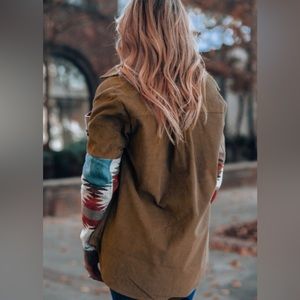 Aztec Corduroy Shacket